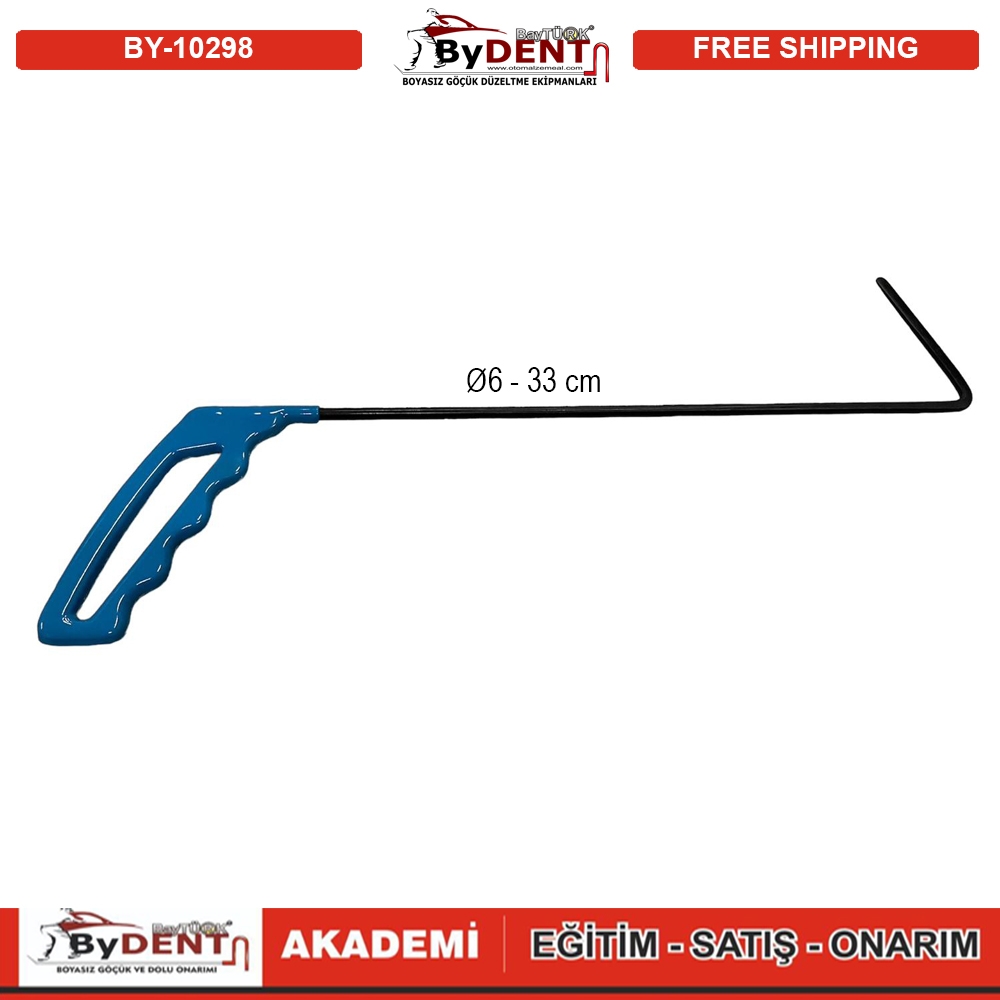 pdr, tools, göçük, düzeltme, kuşak arası, boyasız göçük, boyasız göçük düzeltme, pdr tools, otomalzemeal, bydent, göçük düzeltme ekipmanı,