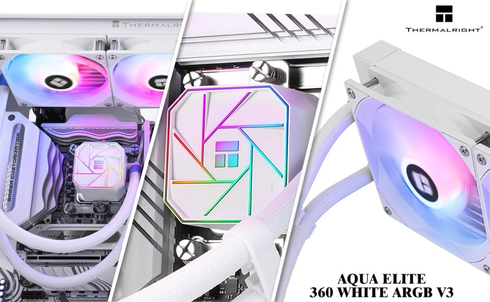 Thermalright Aqua Elite 360 White Argb V3 Soğutucu H5