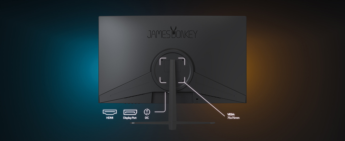 James Donkey Rion R10 24″ 165Hz 1Ms FHD VA Gaming Monitör (Ölü Pikselde Anında Değişim)