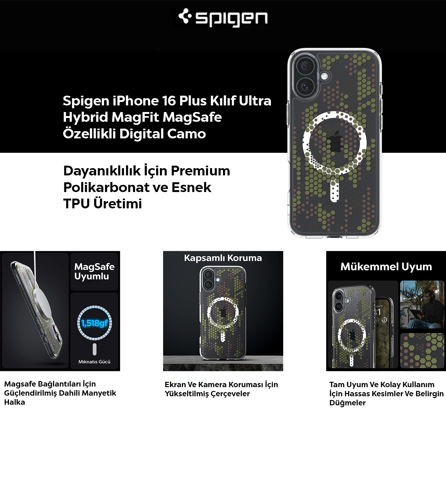 Spigen Kılıf Özellikleri