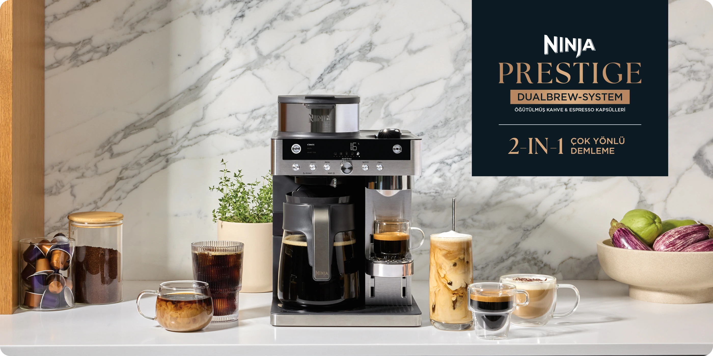 Ninja Nınja Prestige Dualbrew Filtre ve Kapsül Kahve Fiyatı