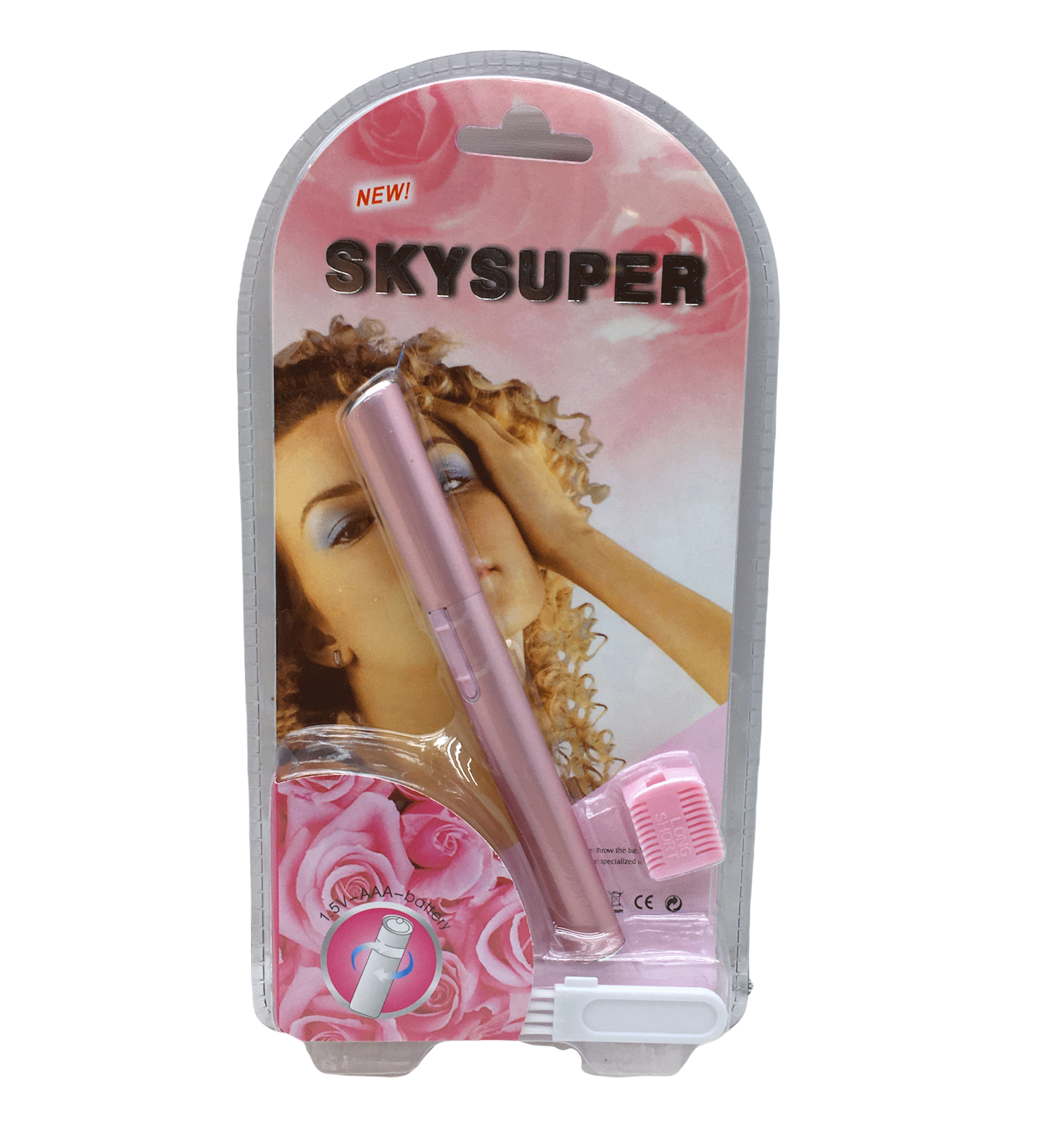ANKAVERSE SKYSUPER Pembe Pilli Yanak Kıl Alma Makinası