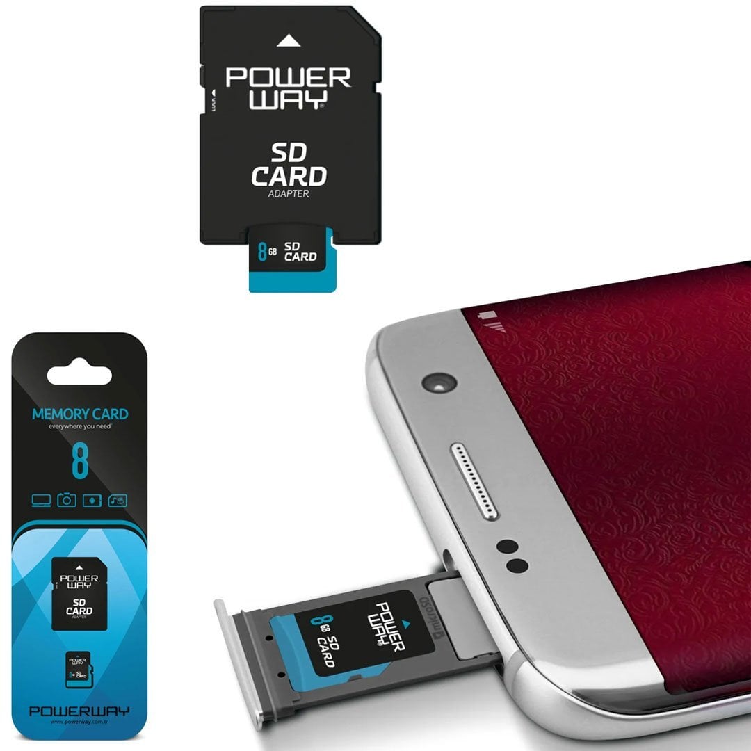 Powerway PWR-8 Micro 8 GB Micro SD Hafıza Kart