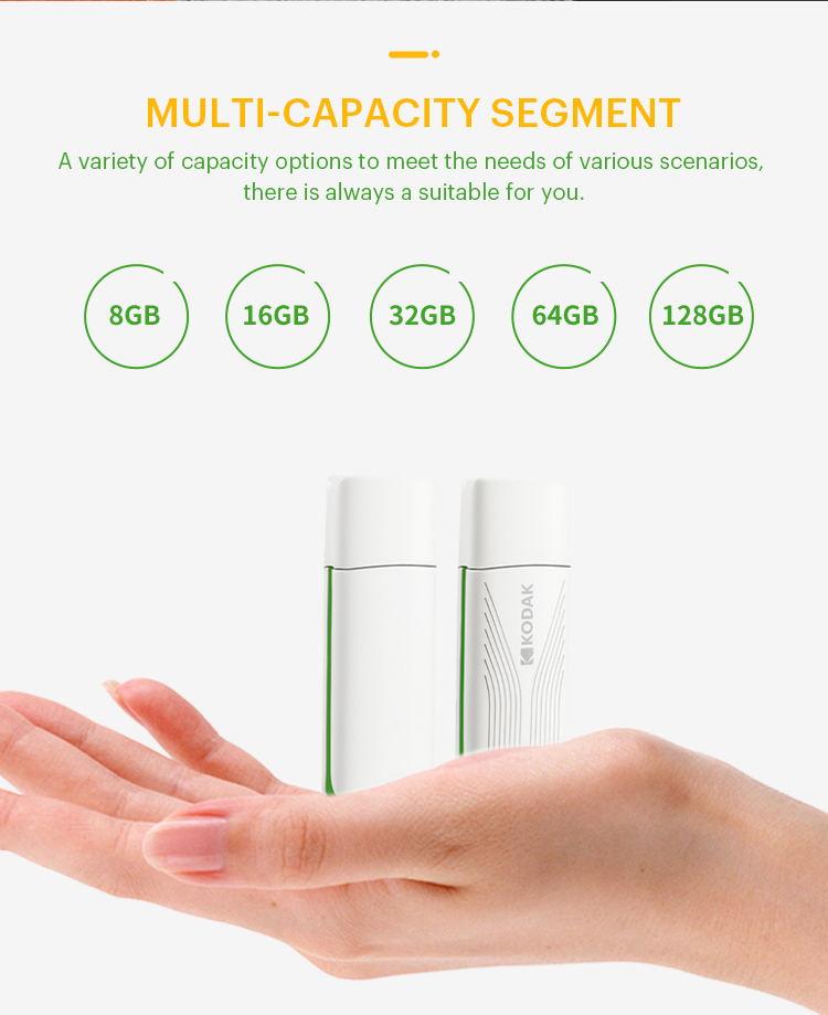 Kapasite seçenekleri görseli