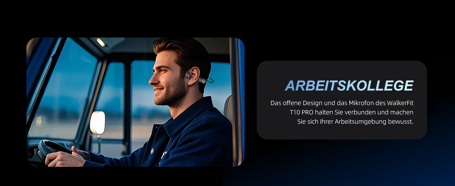 WalkerFit T10PRO kemik iletimli kulaklıklar
