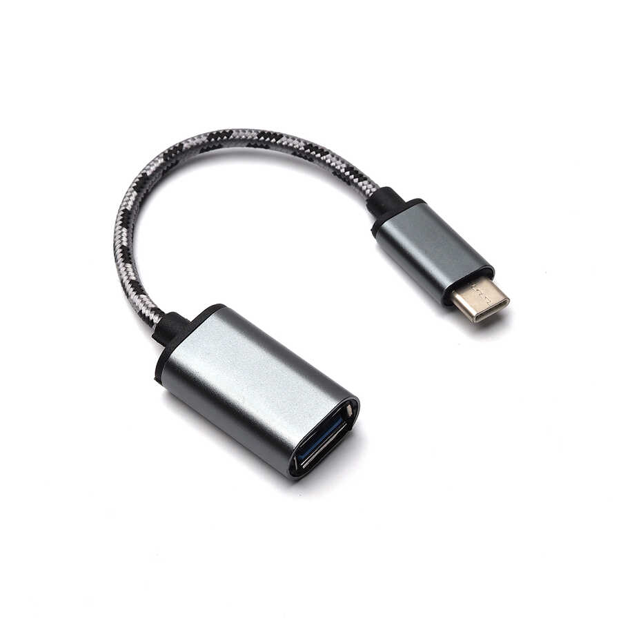 Zore Kablolu Metal Type-C Otg - 4
