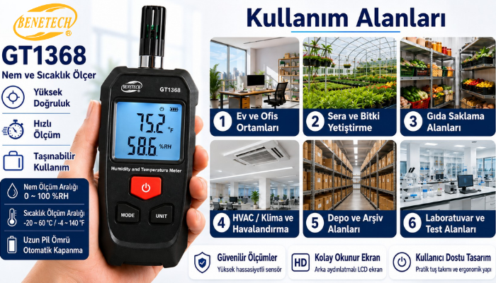 GT1368 Kullanım Alanları