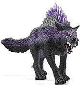 schleich 42554 Shadow Wolf, 7-12 yaş ve üstü çocuklar için, ELDRADOR CREATURES - Oyun figürü