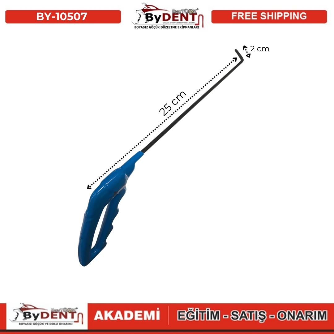 pdr, tools, göçük, düzeltme, kuşak arası, boyasız göçük, boyasız göçük düzeltme, pdr tools, otomalzemeal, bydent, göçük düzeltme ekipmanı,