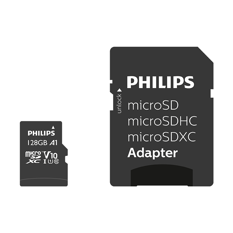 PHILIPS 128GB MICRO SDXC 80 MB/S C10 FM12MP45B/00