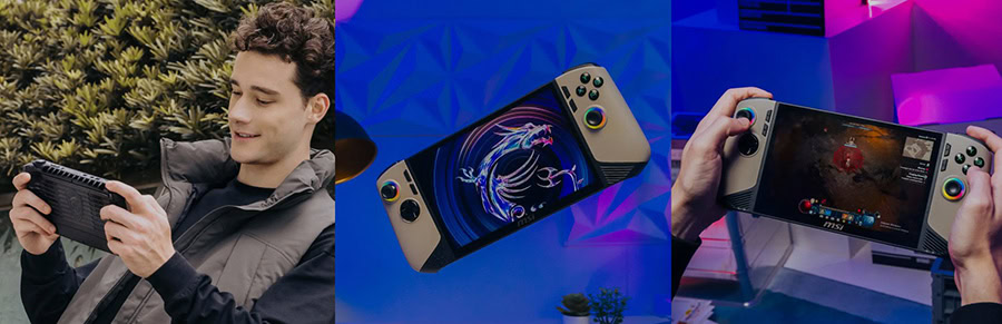 MSI CLAW 8 AI+ A2VM SUPER PACK-220TR Dokunmatik Oyun Kontrolcüsü H3