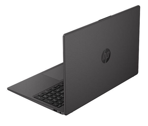 HP 250 G10 15 Inch Notebook PC DF DarkAsh FPR Catalog WhiteBG RearLeft