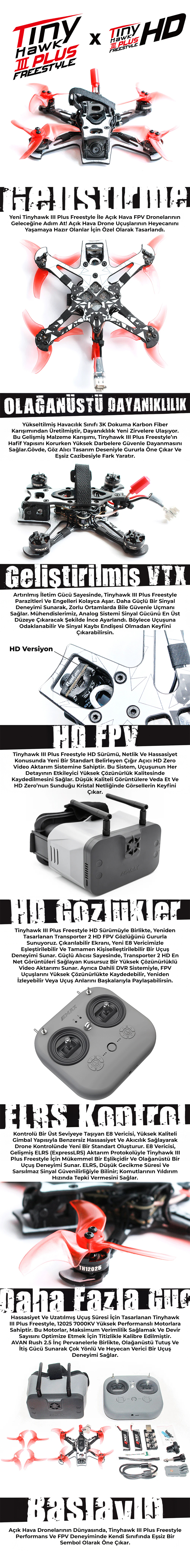 Emax Tinyhawk III Plus Freestyle RTF Racing Drone