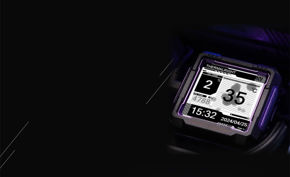 Thermalright Frozen Warframe Pro 360 Black Soğutucu H4