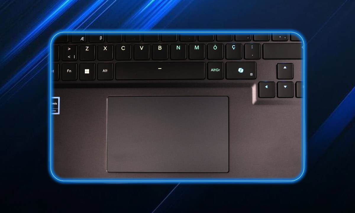 Geniş Dokunmatik Yüzey