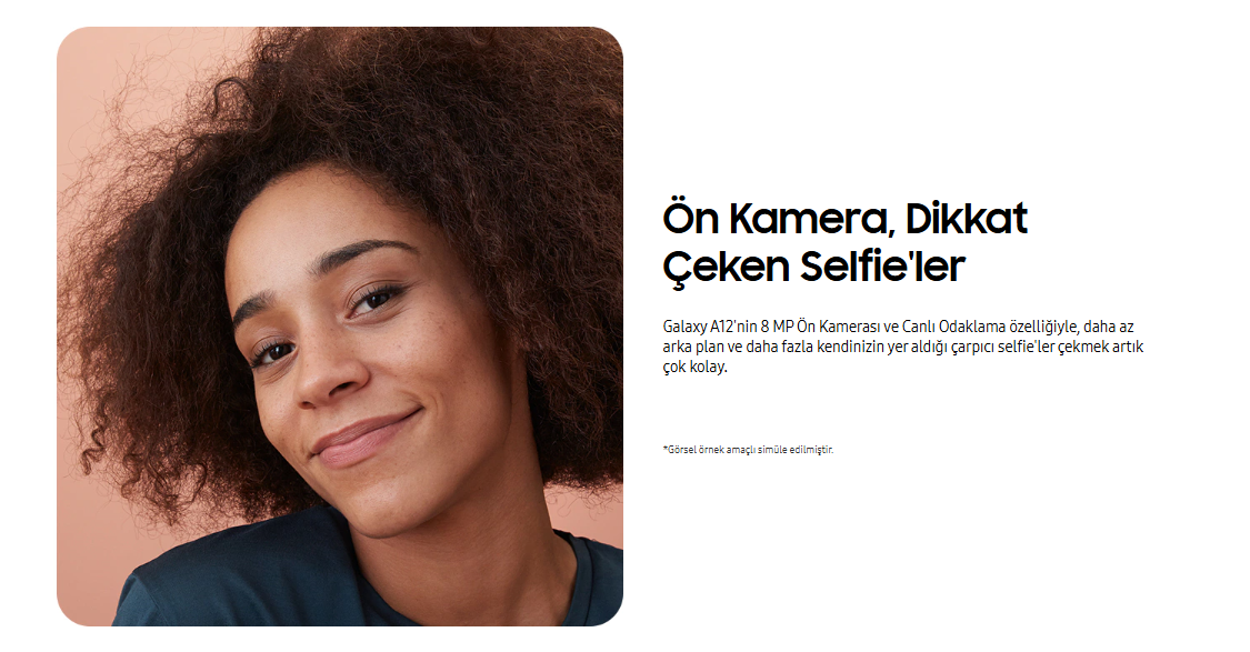 Yenilenmiş Samsung Galaxy A12 Kamera