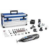 Dremel 8240 akülü döner alet, 12 V 2 Ah lityum iyon akü, 5'li çok amaçlı alet seti.