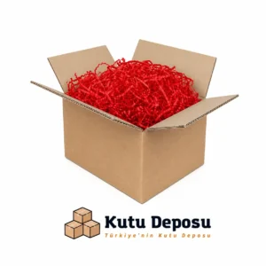 Kırmızı Kırpık Kağıt