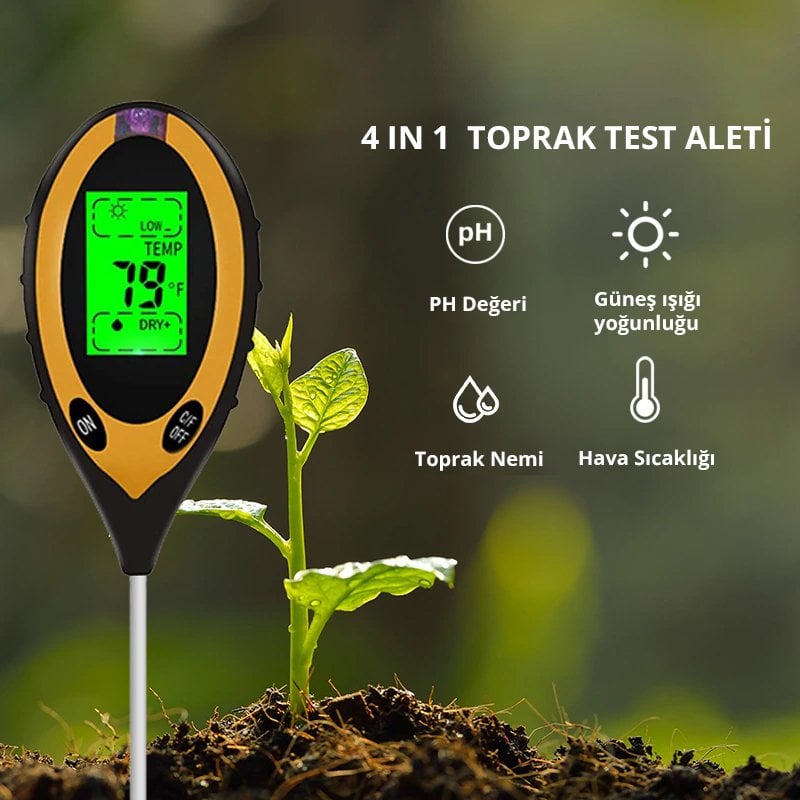  TR-02 Toprak Test Cihazı