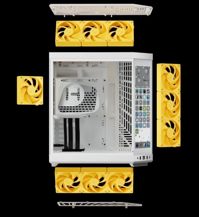 Hyte Y70 Touch Panda Temperli Cam Kasa H5
