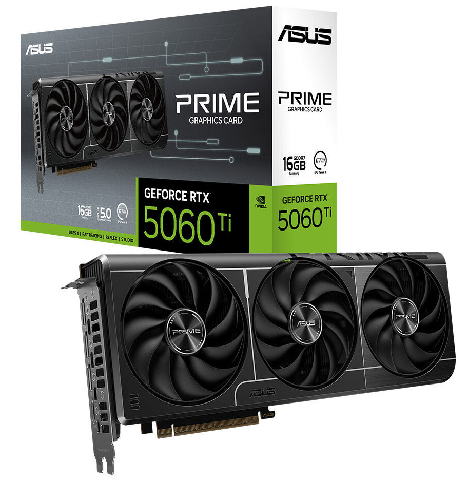 asus prıme geforce rtx™ 5060 ti 16gb gddr7