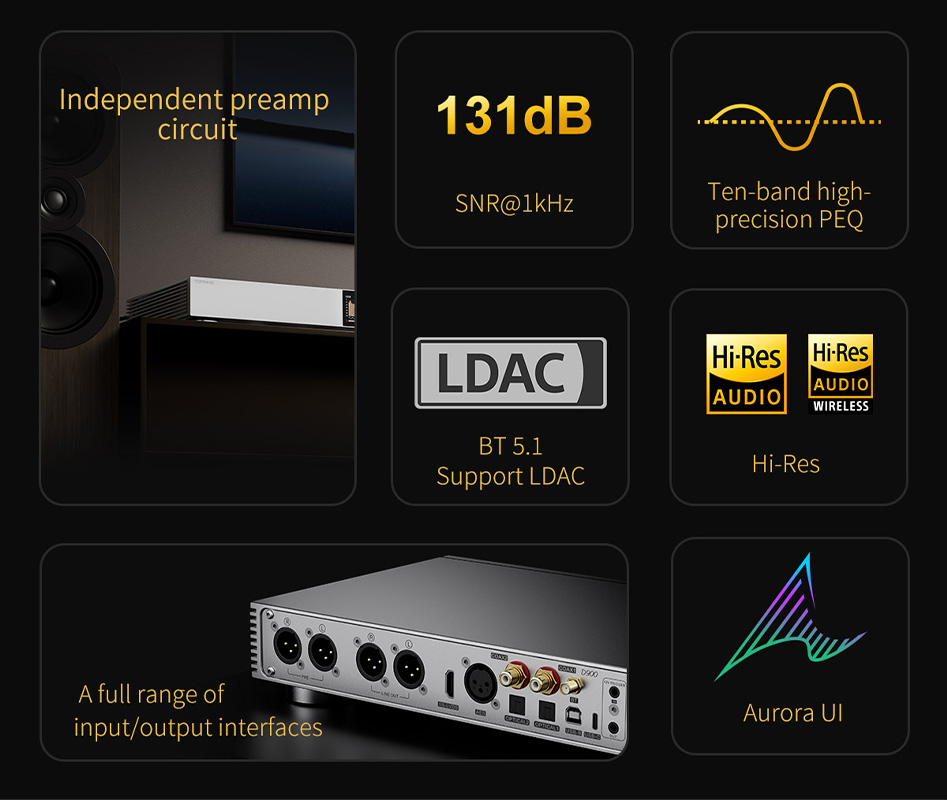 Topping D900 highlights