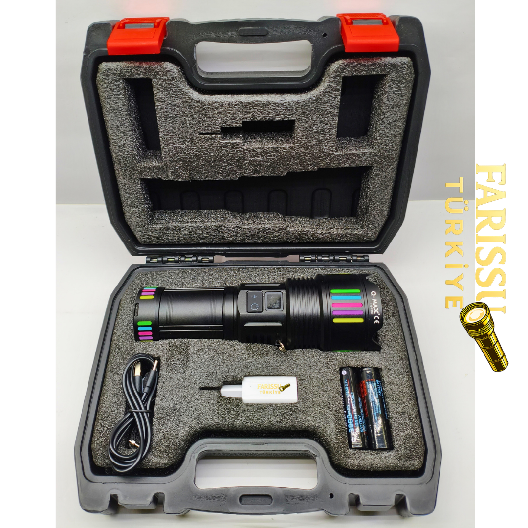 farissu PS-4300 110W 11000 Lümen Şarj Edilebilir Uzun Fiyatı
