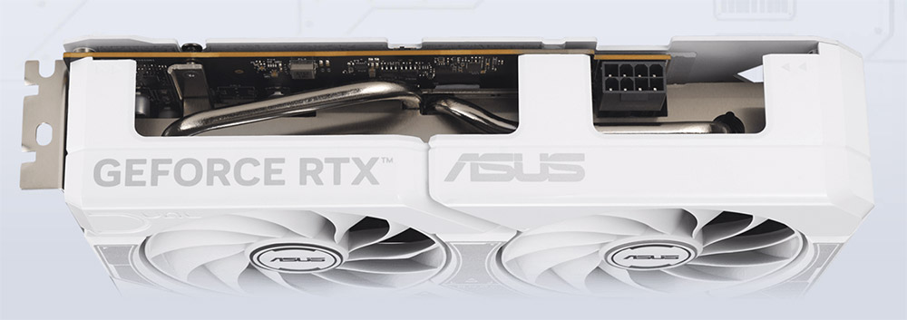ASUS Dual GeForce RTX™ 5060 White OC Edition 8GB GDDR7