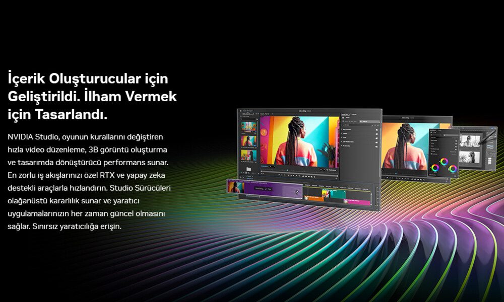İçerik Oluşturucular için Geliştirildi. İlham Vermek için Tasarlandı.
