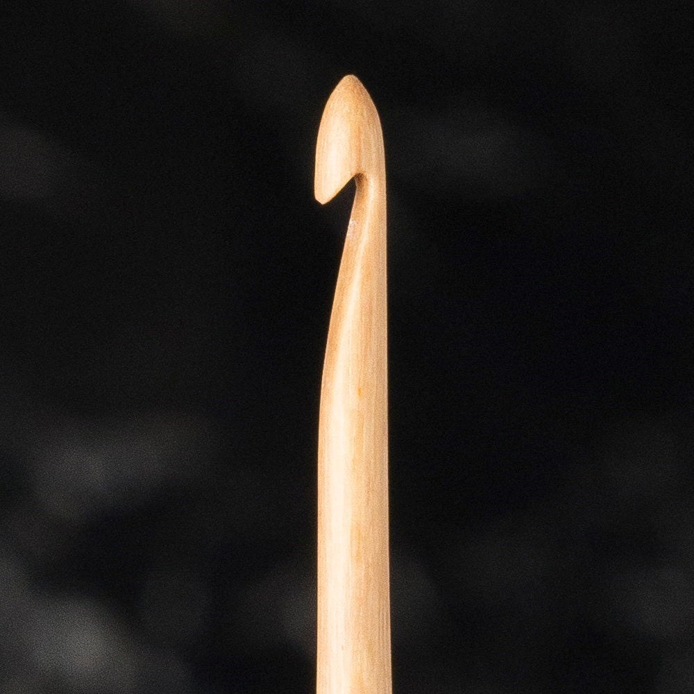 ANKAVERSE® Ahşap Yün Tığ detay görünümü