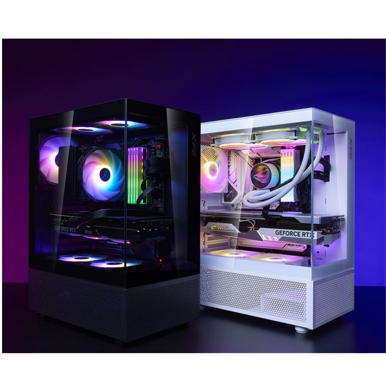 XPG InvaderX Mini Siyah 650W 80+Bronze ATX Gaming Kasa