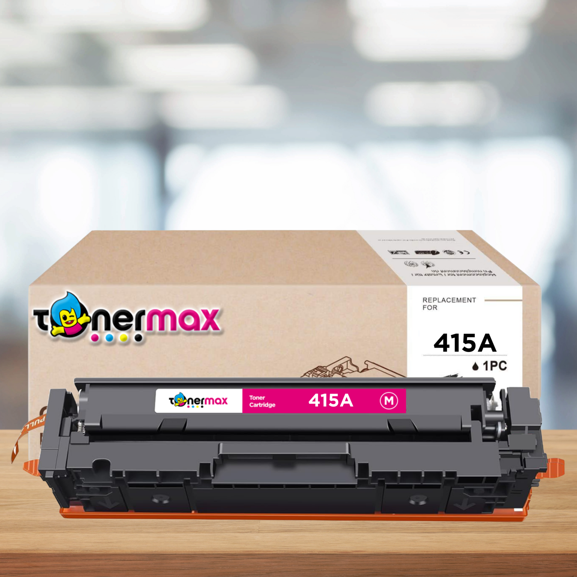 Hp 415A-W2033A Muadil Toner Kırmızı - Çipsiz