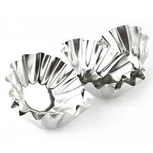 ANKAVERSE® Metal küçük 6 parça kek kapsülü