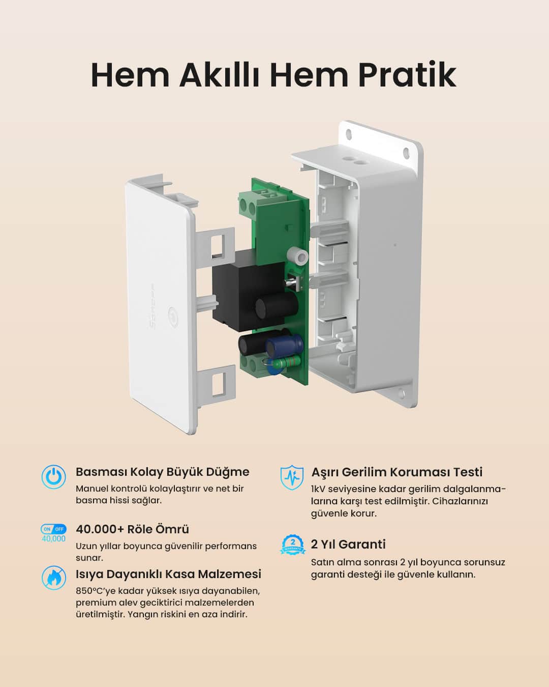 SONOFF Basic Gen 5 Akıllı Röle