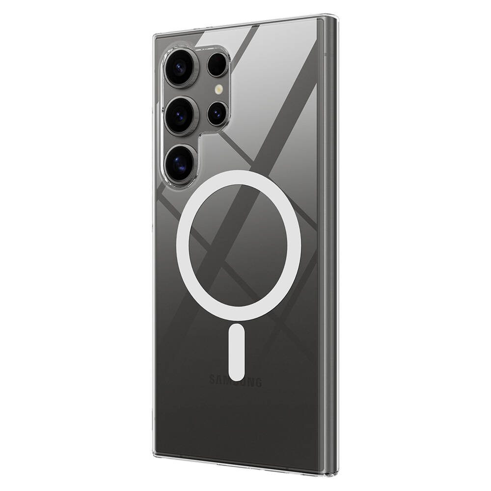 Galaxy S24 Ultra Kılıf Kamera Korumalı M-safe Sert PC Zore Porto Kapak - 4