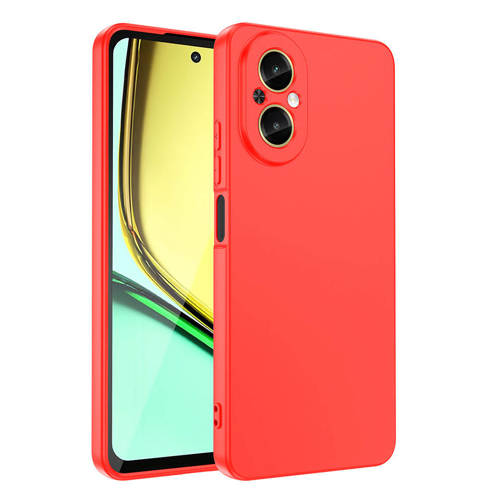 Realme 12 Lite Kılıf Zore Mara Lansman Kapak - 3