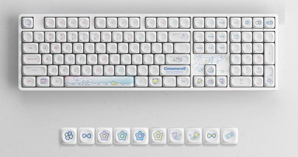 Akko Cinnamoroll Star 5108b Plus Gaming Klavye H9