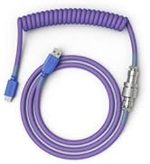 Glorious PC Gaming Race Coiled Violet 1,37 m A tipi USB, C tipi USB