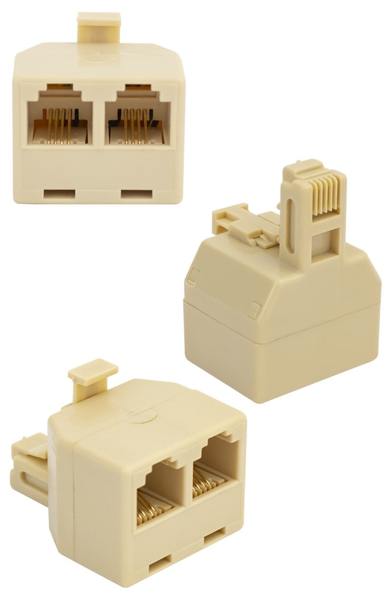 Telefon Ara Bağlantı Buatı 1 Erkek/2 Dişi