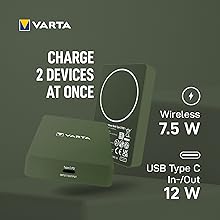 Aynı anda 2 cihazı şarj et!