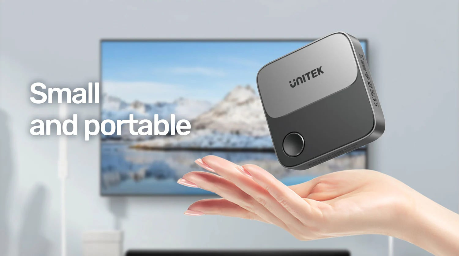 Unitek 4K Kablosuz Görüntü Aktarım Cihazı