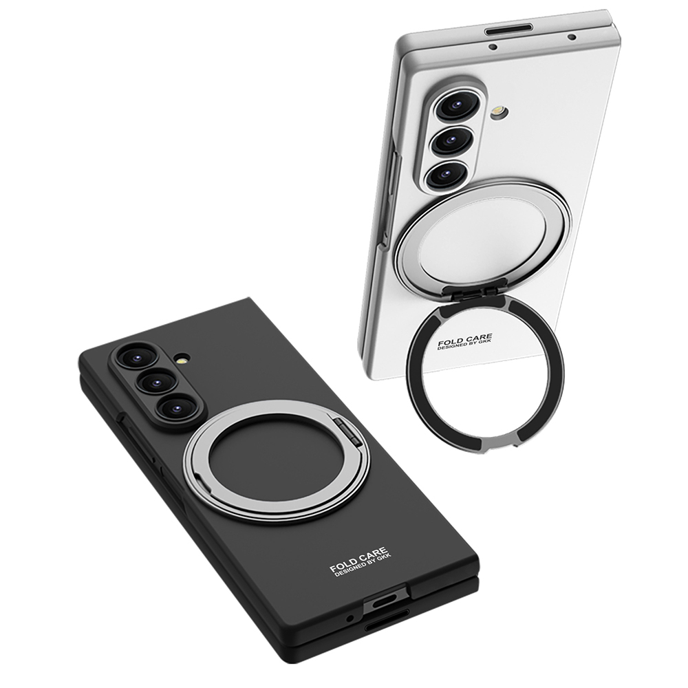 Galaxy Z Fold 7 Kılıf M-safe Şarj Özellikli Zore Kıpta Yüzüklü Kamera Korumalı Kapak - 6
