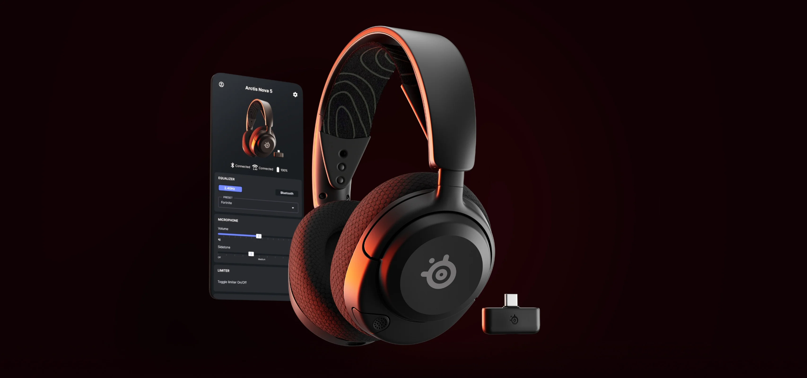 Steelseries Arctis Nova 5 Kablosuz Siyah Gaming Kulaklık SSH61670 