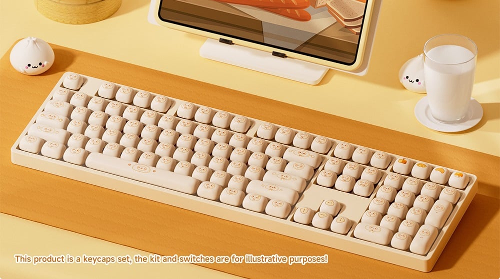 Akko Steamed Buns Keycap Set H1