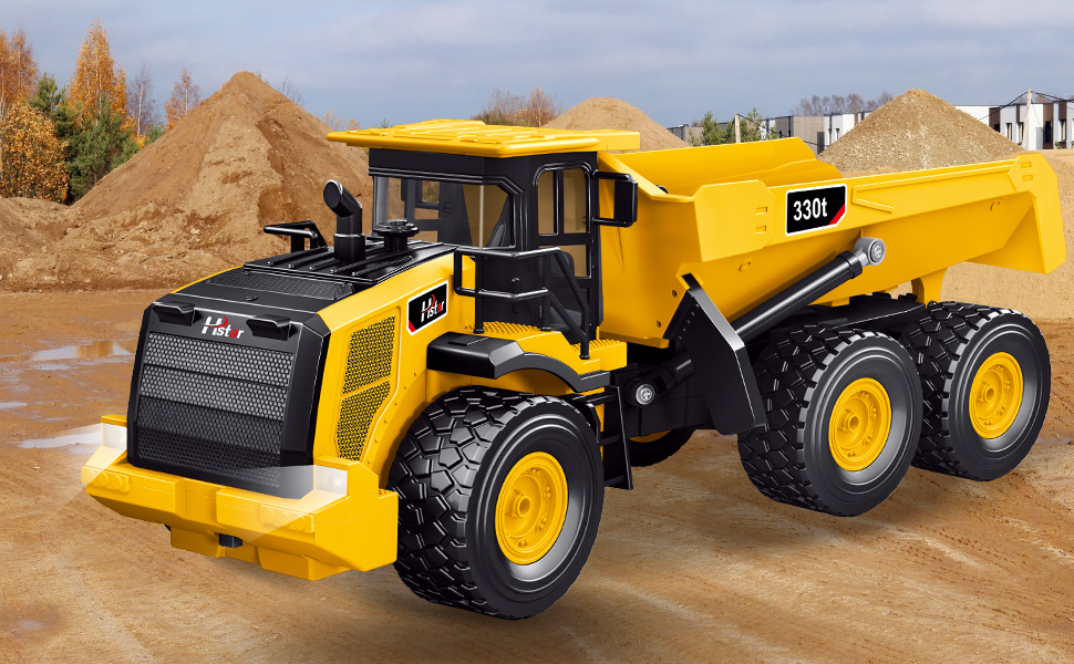 rc damperli kamyon