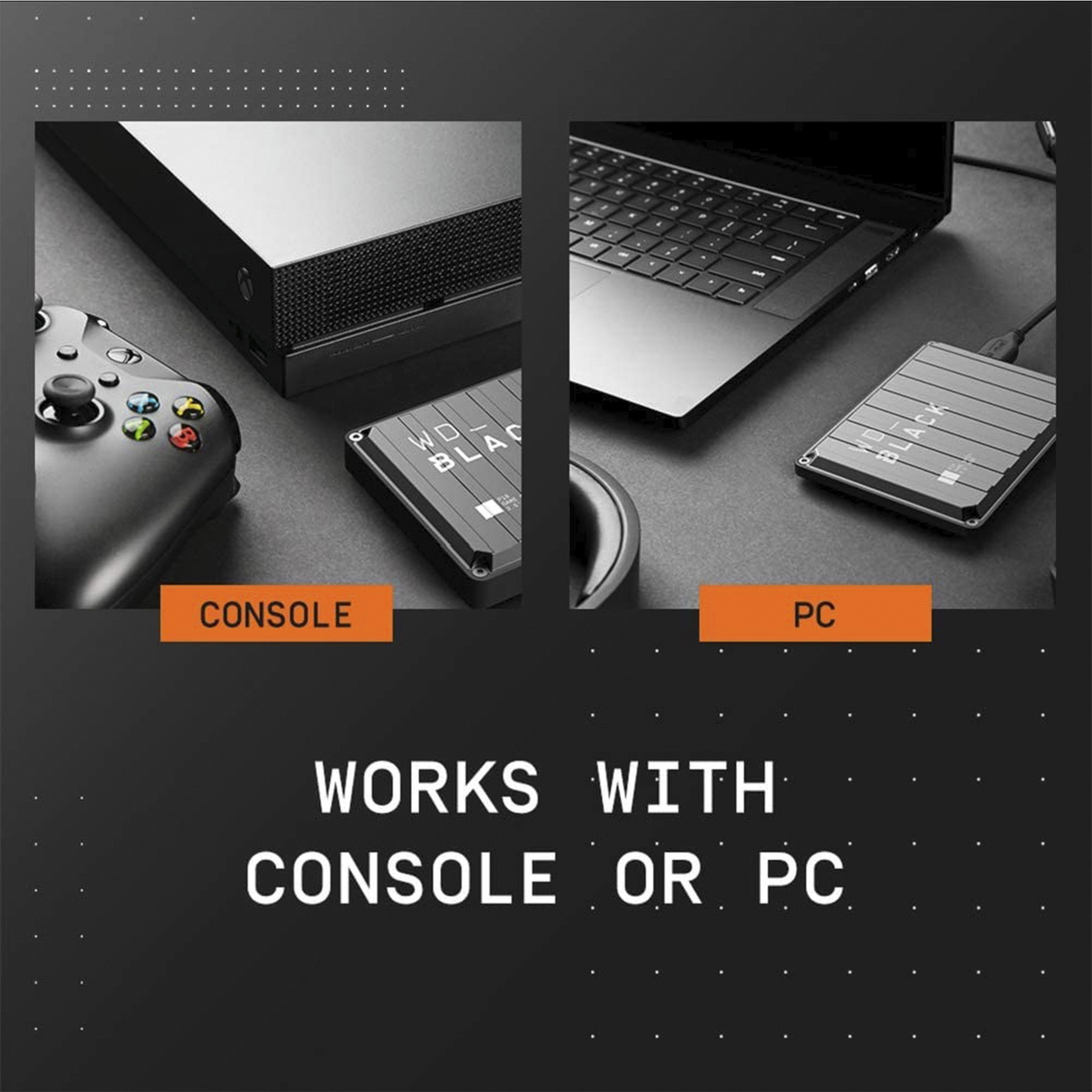 WD_BLACK P10 GAME DRIVE 5TB BLACK WORLDWIDE Online at Best Price | Lulu UAE