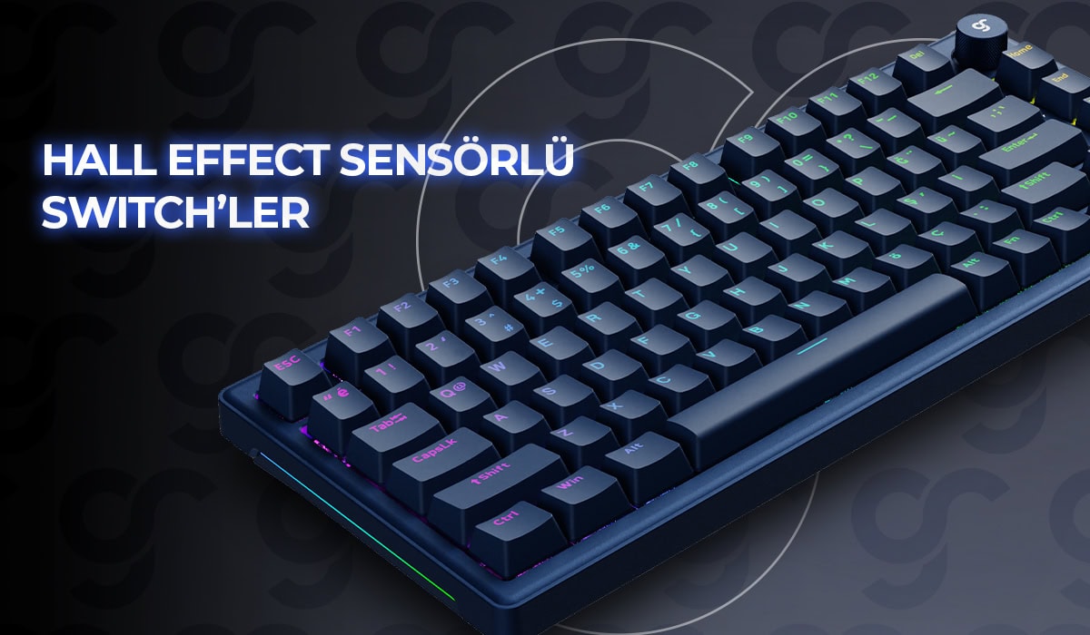 Hall Effect Sensörlü Switch’ler