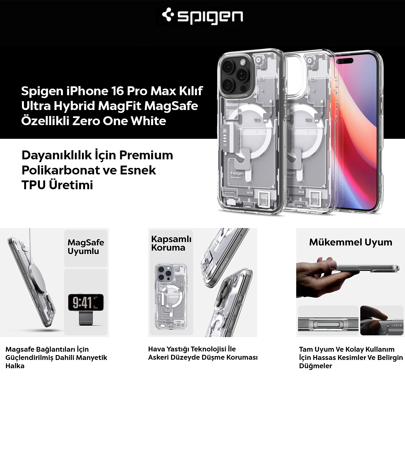 Spigen Kılıf Özellikleri