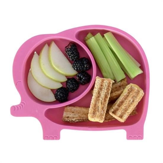 Bebek ve Çocuk için Sevimli Fil Model Desenli Mama Kabı