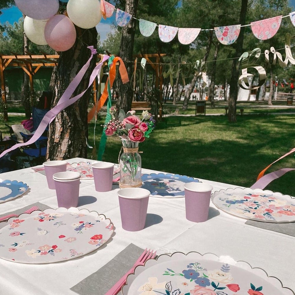 meri meri english garden teması